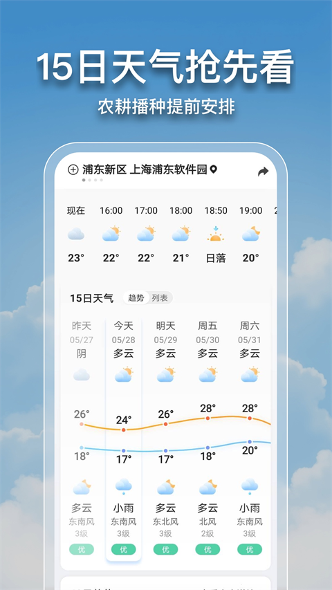 2345天气预报15天精准查询天气软件图1