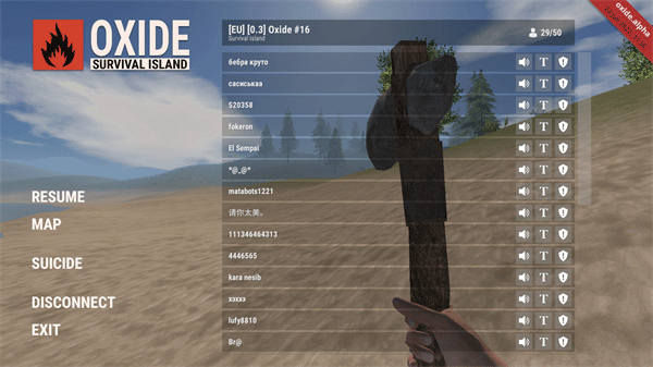 氧化物生存岛2026最新版(Oxide - Survival Island) v1.13.11895